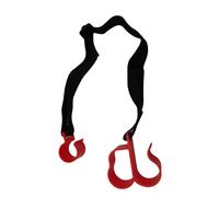 JINGLING Wheelie Bin Lid Lock,Trash Can Lock,Bear Proof Rolling Lid Strips - Adjustable Wheelie Bin Lid Locks, Trash Can Rope
