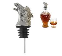 JINGLING Wine Pourer, Wine Pourer for Red Wine Year of the Horse with Alcohol Stopper | Accessories for Home Bar Gift Dad Men Vodka Whiskey Cocktail Champagne
