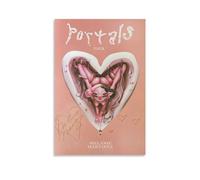 Jingluwrs Melanie Martinez Portals Signed Music Posters for Room Aesthetic Canvas Wall Art Bedroom Decor12x18inch(30x45cm)