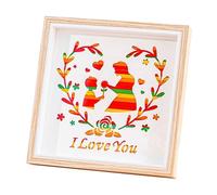 Jingmiger Children's Mother's Day Craft Sets, Interactive Craft Ideas for Mother's Day - Parent-Child Handmade Decoration Simple Activity for Daughters Women Family