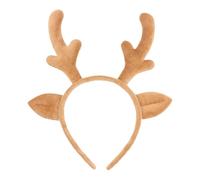 Jingmiger Christmas Reindeer Headband, Christmas Tree Headband, Baby Deer Reindeer Headband, Animal Ear Headband, Reindeer Wood Headband For Women And Girls, Hair Accessories