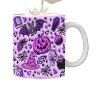 Jingmiger Mug - Halloween Coffee Mugs - Ceramic Mugs with Handle for Tea Gift Girls Women Birthday Season