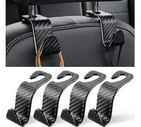 JINGMU 4 Pcs Car Headrest Hook for Land Rover Defender 110 L663 2020 2021 2022 2023 2024 2025 2026