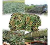 JingNian Camouflage Netting For Woodland, Hunting, Shooting And Outdoor Use, Military Camo Net, Lightweight Oxford Mesh, Sunshade Cover, Camping And Decorative Applications(5mX6m/(16.4x19.6ft))