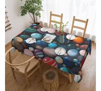 jingong Colored marble Square tablecloth, fit for coffee tables, kitchens, restaurants, and desktop decoration