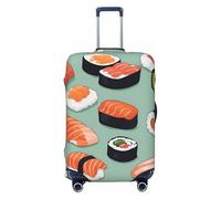 jingong Delicious Sushi 1 Print Luggage lid Protector, Elastic Travel Luggage lid, Scratch Resistant and dust-Proof