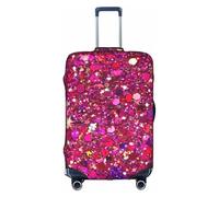 jingong Glitter Pattern Print Elastic Luggage Suitcase Covers Adult Luggage Protector Travel Suitcase Protective Cover