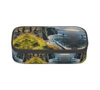 jingong Ireland Outdoors County Clare The Cliffs Large Capacity Storage Bag, fit for Travel, Office Supplies, Makeup, and Desk Organization