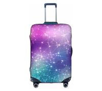 jingong Magic Space Print Elastic Luggage Suitcase Covers Adult Luggage Protector Travel Suitcase Protective Cover