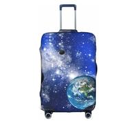 jingong Planet Galaxy Print Elastic Luggage Suitcase Covers Adult Luggage Protector Travel Suitcase Protective Cover