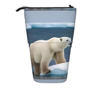 jingong Polar Bear Multi Functional Pencil case, Storage Bag, Makeup Bag, Suitable for Office and Daily Carrying