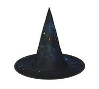 jingong Star Constellation Map print Halloween hat, set of 2,fit for family themed parties, courtyard decoration, carnival parties
