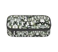 jingong White Trees Camo Large Capacity Storage Bag, fit for Travel, Office Supplies, Makeup, and Desk Organization