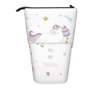 jingong You are Magical Multi Functional Pencil case, Storage Bag, Makeup Bag, Suitable for Office and Daily Carrying