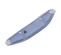 JINGQBD bumbags for Ladies Adjustable Waist Pack with Multiple Pockets, Lightweight Waterproof Chest Bag Running Hiking Shopping-sea Mist Blue