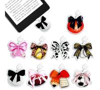 JINGSEN 9Pcs Charms for Kindle,About Funny Theme Dust Plug Charm Compatible with Type C Charging Port,Charms Compatible for Kindle,E-Reader,Phone(Style 4)