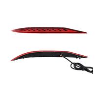 JINGXINXUE Rear Bumper Reflector Light for Hyundai Elantra 2021 2022, Car Rear Bumper Reflector Lens Cover Tail Fog Warning Lamp Lens Left Right Side Replacement