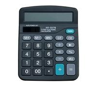 JINGYAN Basic Calculators 12-Digit Desk Calculator Business Accounting Tool AA Battery Power Clear Big Buttons Lcd Electronic Calculators