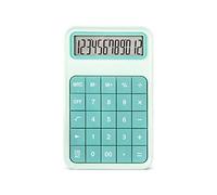 JINGYAN Basic Calculators Colored Standard Calculator Stylish Desktop Portable 12-Digit Convenient To Use For(Pink)