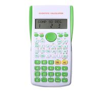 JINGYAN Basic Calculators Portable Multifunctional cientifica for Mathematics Teaching Students Function Display Calculator(Green)