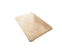 JINGYAN Bath Mats Luxury Bathroom Rugs Bath Mat,Machine Washable,Quick-drying and Breathable,suitable for .Color:Champagnesize:S:40cm*60cm,M:50cm*80cm,1 Pcs(Small)