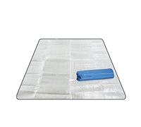JINGYAN Beach Blankets Top Camping Mat Tent Mattress Waterproof Aluminum Foil Foldable Picnic Beach Pad(200 * 200cm)