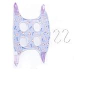JINGYAN Cat hammocks Cats Grooming Nail Cutting Hammock Anti Scratch Bite Fixed Bag Bath Trimming Restraint Pet Beauty Hanging Suppli(Purple,L)