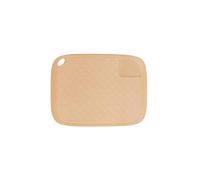 JINGYAN Chopping Blocks Cutting Board Kitchen, Rice Husk Fiber Chopping with Hole,Double-Side Using, （30.8 * 40 * 0.8cm）