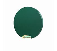 JINGYAN Chopping Blocks Double-Sided PE Chopping BoardRound Rotatable Green Sticky Board Pad Stand-able Kitchen Cutting Board(35CM)