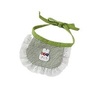 JINGYAN Collars Cute Dog Pet Bib Pet Bunny Saliva Towel Bichon Bib Cat Dog Designer Dog Collar Dog Accessories For Small Dogs Cat Collar(3)