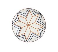 JINGYAN Dining Plate Ceramic Plates Set,The Dessert, Salad, Appetizer, Small Dinner etc Plate. Serving Bread Butter Snack