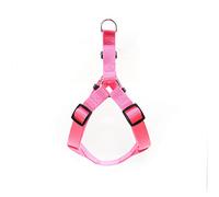 JINGYAN Dog Basic Collars Harness Pet Dog No Pull Adjustable Leash Vest Classic Running Strap Belt For Small And Medium Dogs(B)