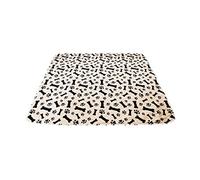 JINGYAN Dog Beds Waterproof Reusable Dog Bed Mats Dog Urine Pad Puppy Pee Fast Absorbing Pad Rug For Pet Sleep Soft Carpet Blanket(D,80x90CM)