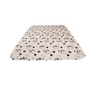 JINGYAN Dog Beds Waterproof Reusable Dog Bed Mats Dog Urine Pad Puppy Pee Fast Absorbing Pad Rug For Pet Sleep Soft Carpet Blanket(C,80x90CM)