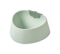 JINGYAN Dog Bowls Bowl Plastic Strawberry Pet Feeding Bowl(Green)