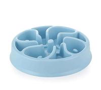 JINGYAN Dog Bowls Eat Slow Dog Bowl Slow Feeder Bath Pet Supplies Pet Accessories Dog Slow Feeder Bowl For Cat Pets Slow Feeder Dog Bowl(Blue)