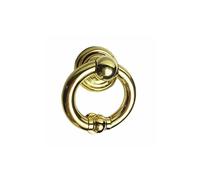 JINGYAN Door Handle Sets 1Pcs Solid Brass Door Knock Glass Wooden Knocker Gate Pull Knob Ring Handle for Furniture Accessories