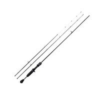 JINGYAN Fishing Rods 0.6-8g Fishing Rod Casting Spinning Ultralight Carbon Fiber Hollow + Solid 2 Tips Bait Rods(Casting)