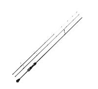 JINGYAN Fishing Rods 0.6-8g Fishing Rod Casting Spinning Ultralight Carbon Fiber Hollow + Solid 2 Tips Bait Rods(Spinning)