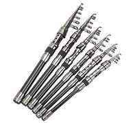 JINGYAN Fishing Rods Telescopic Fishing Rod Portable Sea Boat Rock FishRod Carbon Fiber Pole 1.5m/1.8m/2.1m/2.4m/2.7m/3.0m/3.6m(1.5M)