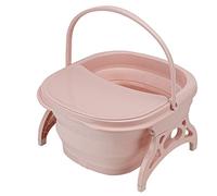 JINGYAN Foot Soaks Foot Soaking Bath Basin, Portable Foldable Tub Bucket, Feet , Spa Bubbling Massage Wheel Bath-Tub