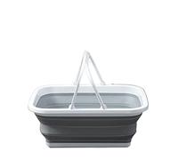 JINGYAN Foot Soaks Large Folding Bucket Bathroom Mop Portable Water Container Car Wash Buckets Foldable Foot Bath Outdoor Fishing