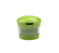 JINGYAN Garlic Presses Creative Garlic Peel Garlic Press Crusher Mincer Transparent Storage Container Garlic Chopper Slicing Dicing Kitchen Tools