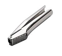 JINGYAN Garlic Presses Garlic Press 304 Stainless Steel Garlic Crusher, Rust Proof, Heavy Duty Garlic Mincer with Square Hole, Kitchen Tools