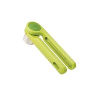 JINGYAN Garlic Presses Garlic Press Crusher Handheld Stainless Steel Nylon Green