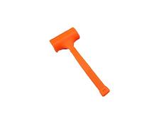 JINGYAN Hammers Blow Mallet Orange Soft Silent Rubber Unicast Hammer Install Multifunctional Wood Flooring No Elasticity