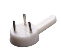 JINGYAN Hooks 20pcs White Painting Photo Frame Hook Plastic Invisible Wall Mount Picture Nail Hanger