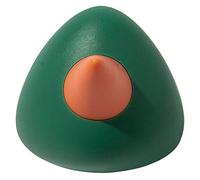 JINGYAN Hooks 4 Sets of Bird Hooks, Creative Non-Perforated Non-Marking, Small Key Sticking On The Wall(Green)