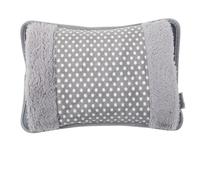 JINGYAN Hot Water Bottles Charging Electric Hot Water Bag Rechargeable Winter Hand Warmer Dot Pattern Double Insert