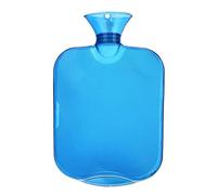 JINGYAN Hot Water Bottles Hot Water Bottle Warm Handbag Flushing Explosion-Proof Thickened Transparent(Navy Blue)